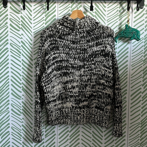 ZARA ITALIAN YARN HIGHT QUALITY KNIT SWEATER - Picture 3 of 4